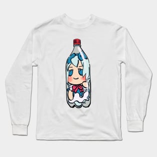 I draw that bottled cirno fumo plush meme / touhou Long Sleeve T-Shirt